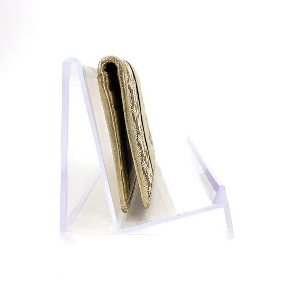 COACH Signature Monogram Wallet Card Holder w/Id Slot - Picture 8 of 10